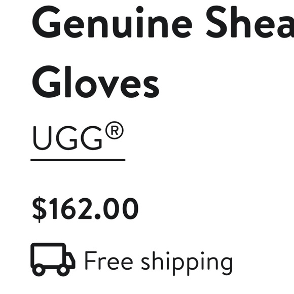 UGG Genuine Shearling Turn Cuff Gloves - PURPLE - Picture 9 of 11
